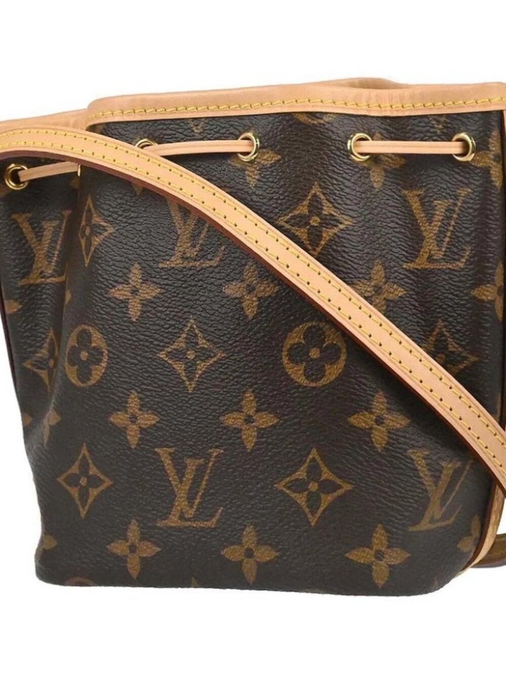 Louis Vuitton Monogram Nano Noe Shoulder Bag M41346 AR4125 197472
